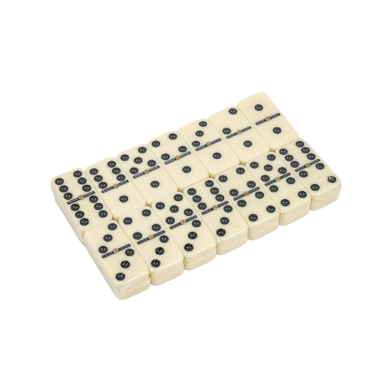Akril műanyag pont dominoes asztali játékok készlet
