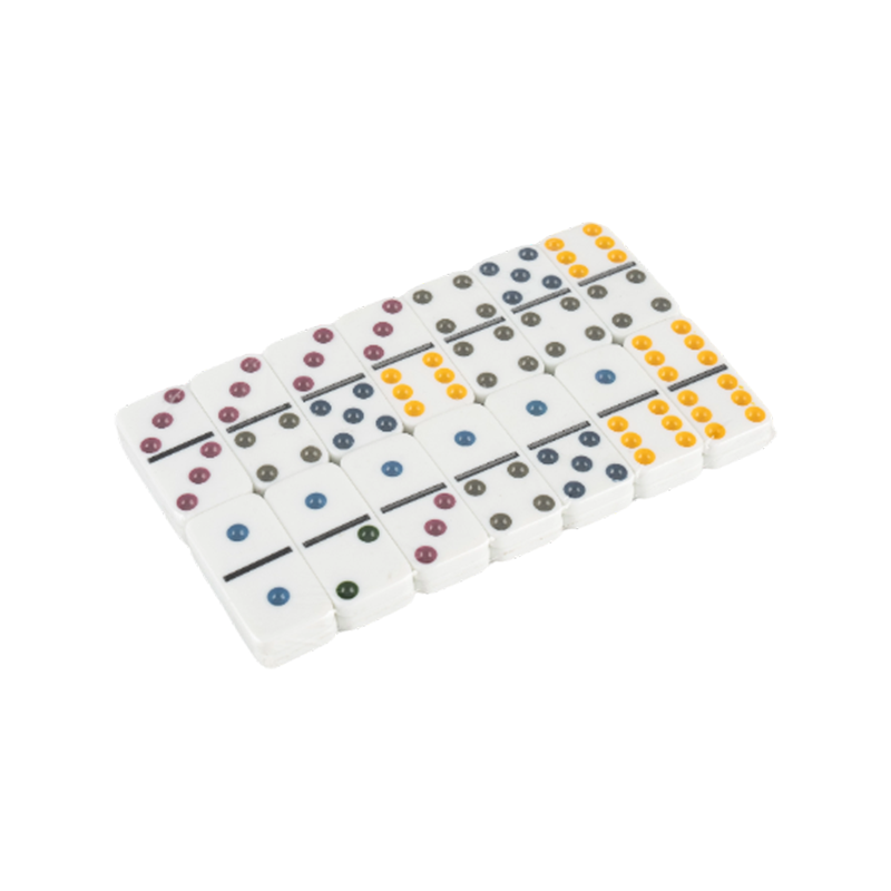Alapvető színű dot domino játék